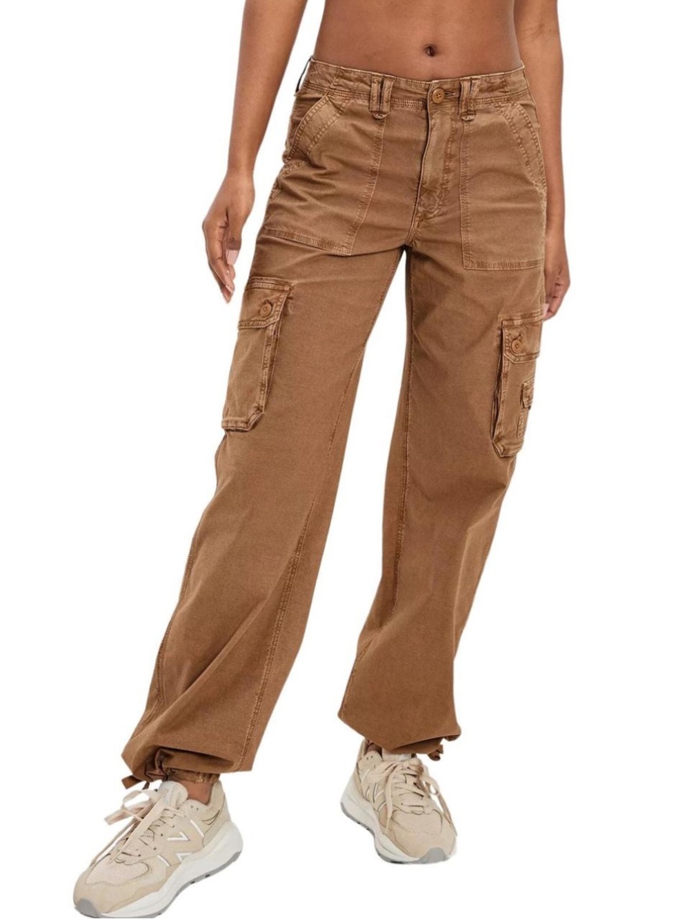 AMERICAN EAGLE | Tan Utility “Baggy Jogger” Pants